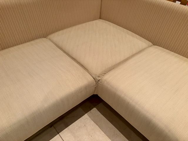 ソファ・椅子の洗浄の施工後